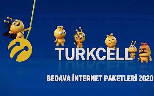2020 Turkcell Bedava İnternet Paketleri