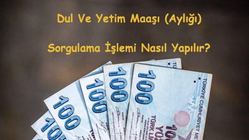 Dul Ve Yetim Maaşı (Aylığı) Sorgulama İşlemi Nasıl Yapılır?