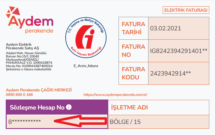 Aydem Elektrik Faturası Borç Sorgulama