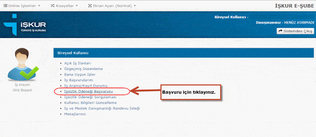 İşkur İşsizlik Ödeneği Başvurusu İşkur İşsizlik Ödeneği Başvurusu