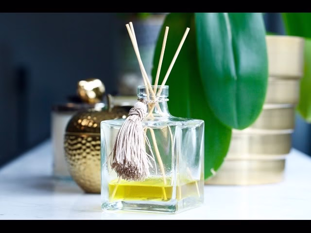 ev yapımı oda parfümü için kullanılan malzemeler