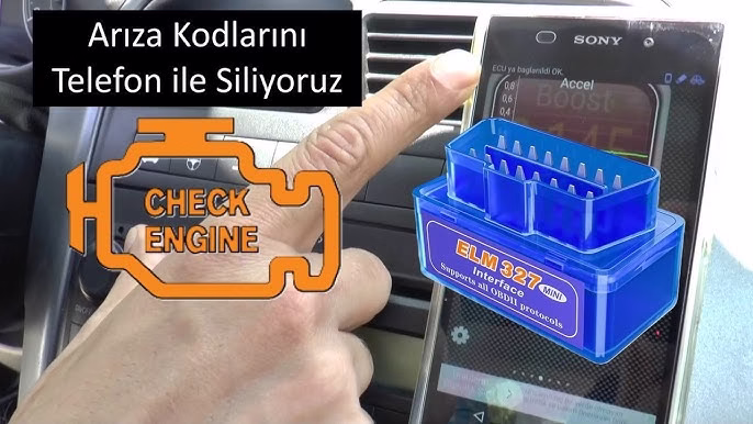 Araba Neden Tekler? Tekleme Sorununun Olası Sebepleri ve Çözümleri OBD cihazı kullanımı