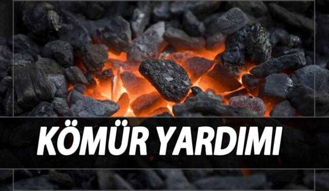 Kömür Yardımı Alanlara Müjde