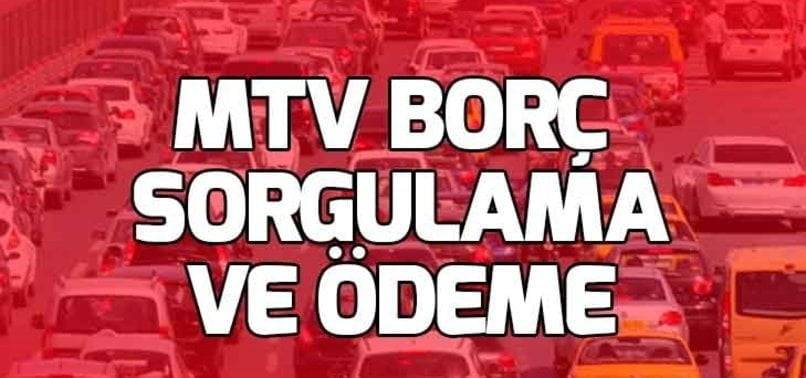 MTV Borç Sorgulama ve Kredi Kartı ile Ödeme